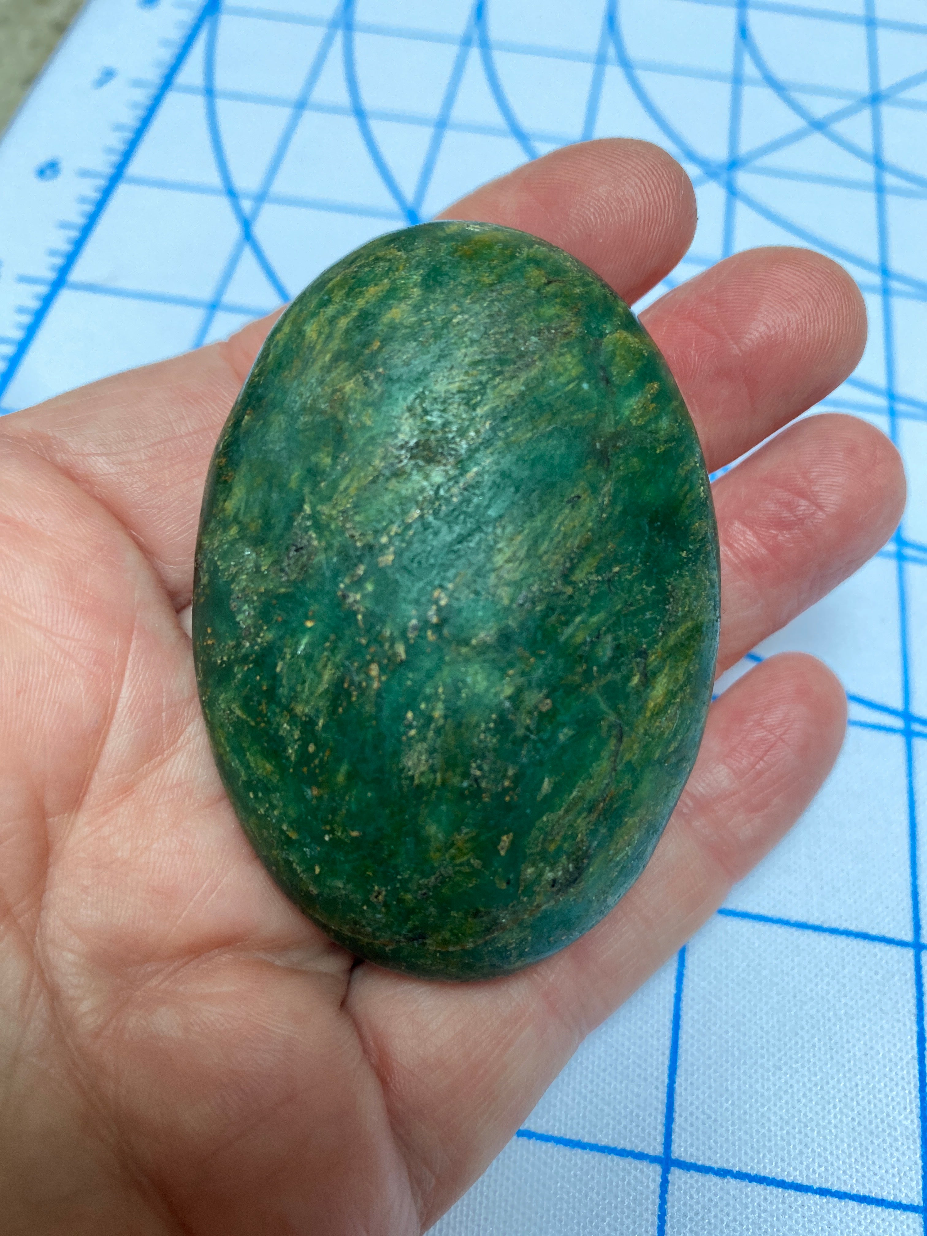Emerald Palm Stone - 2.5 inch