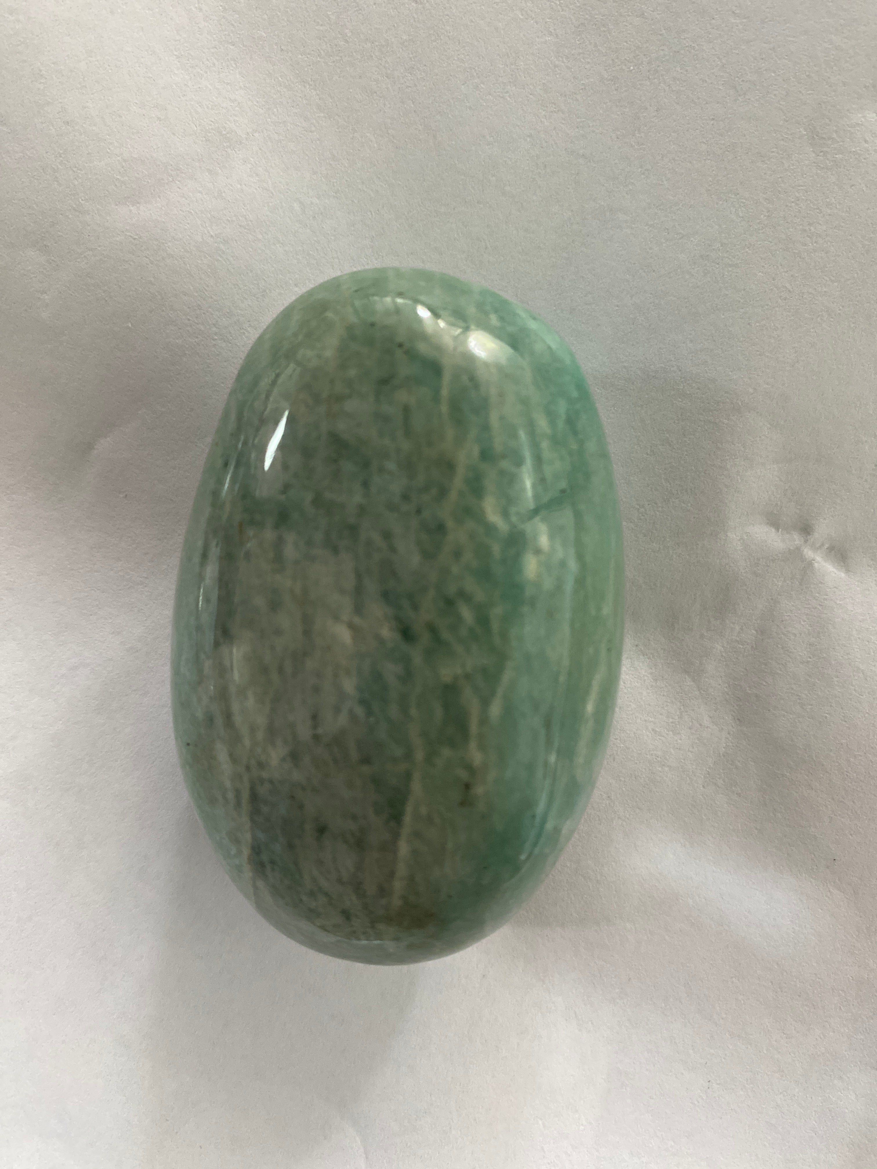 Amazonite Palm Stone - 2.5 inch