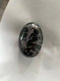 Indigo Gabbro Palm Stone (Mystic Merlinite) - 2.5 inch
