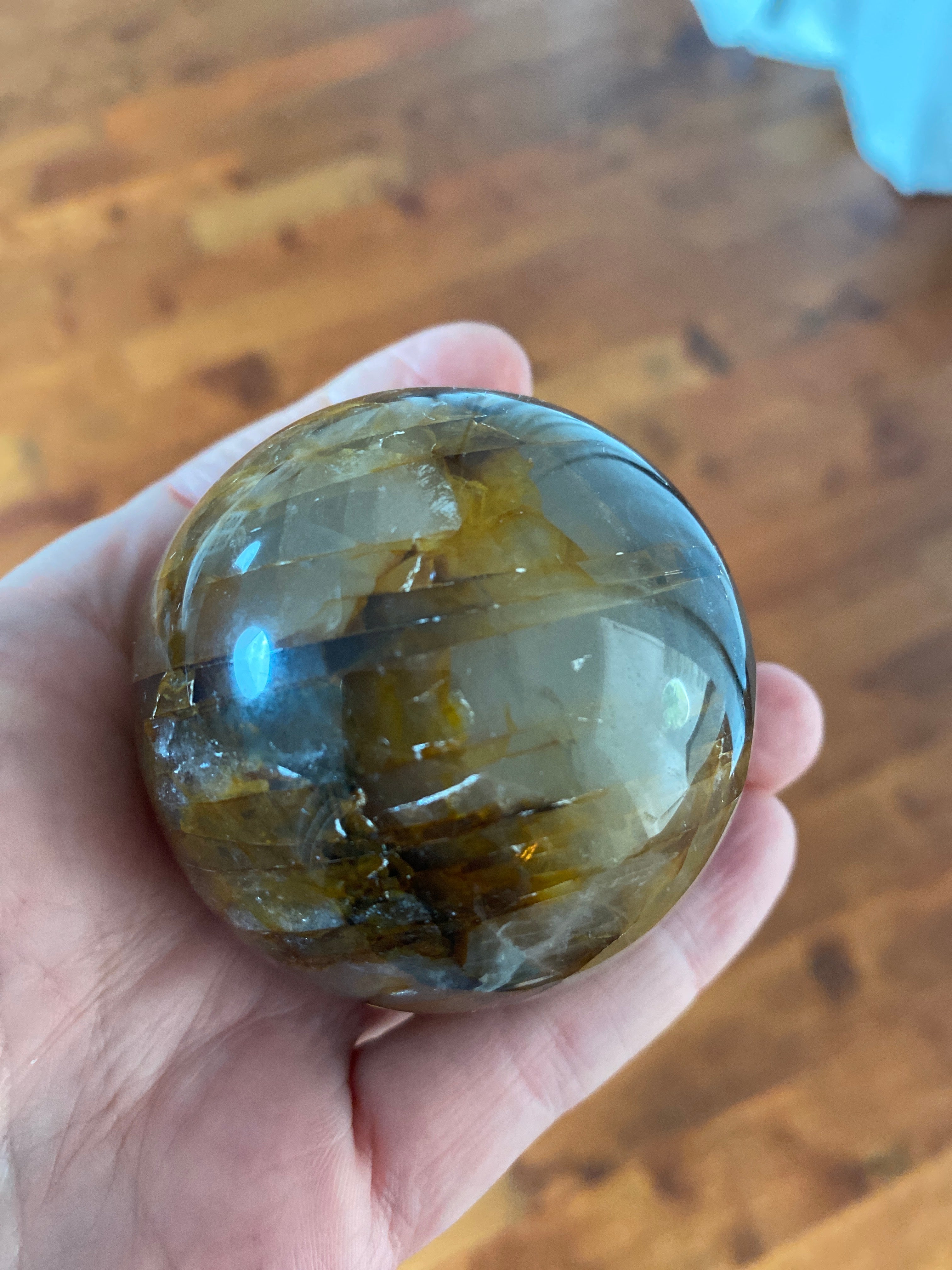 Fire Quartz Sphere - 2.5 inch