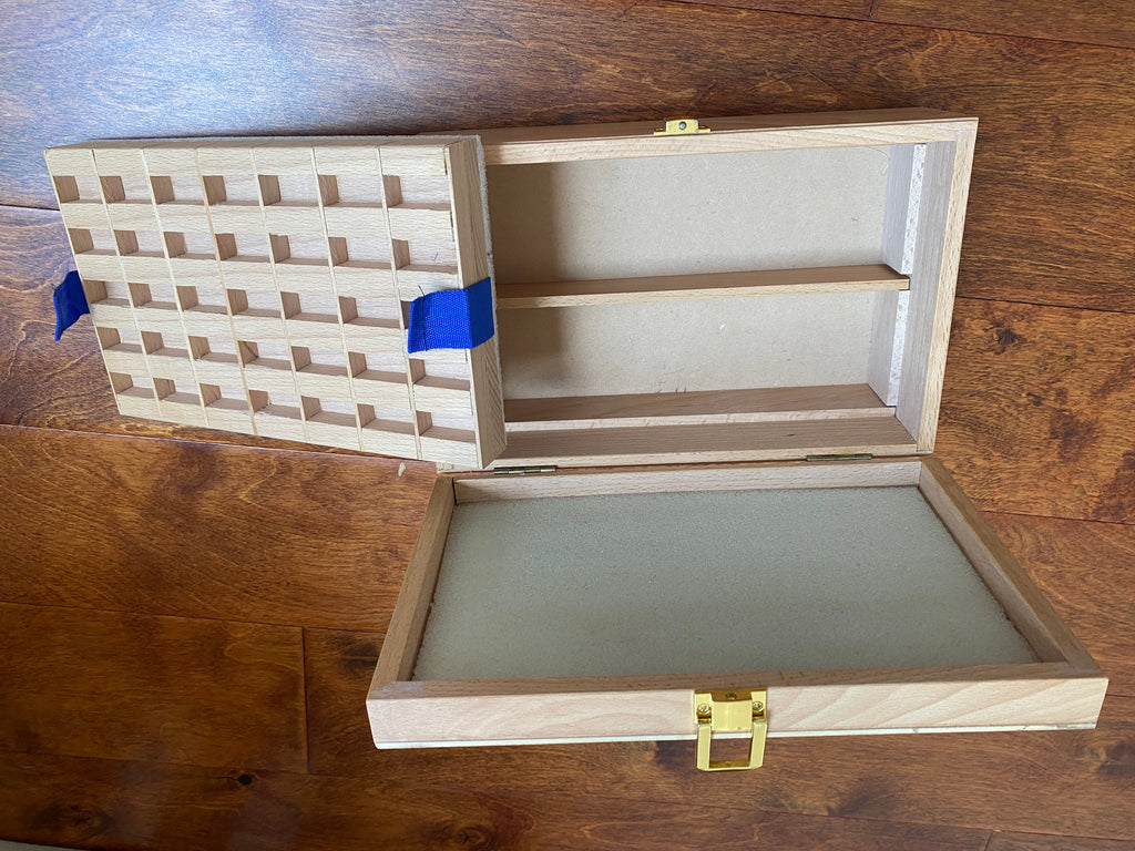 Wooden Storage Box for Color Light Therapy tools
