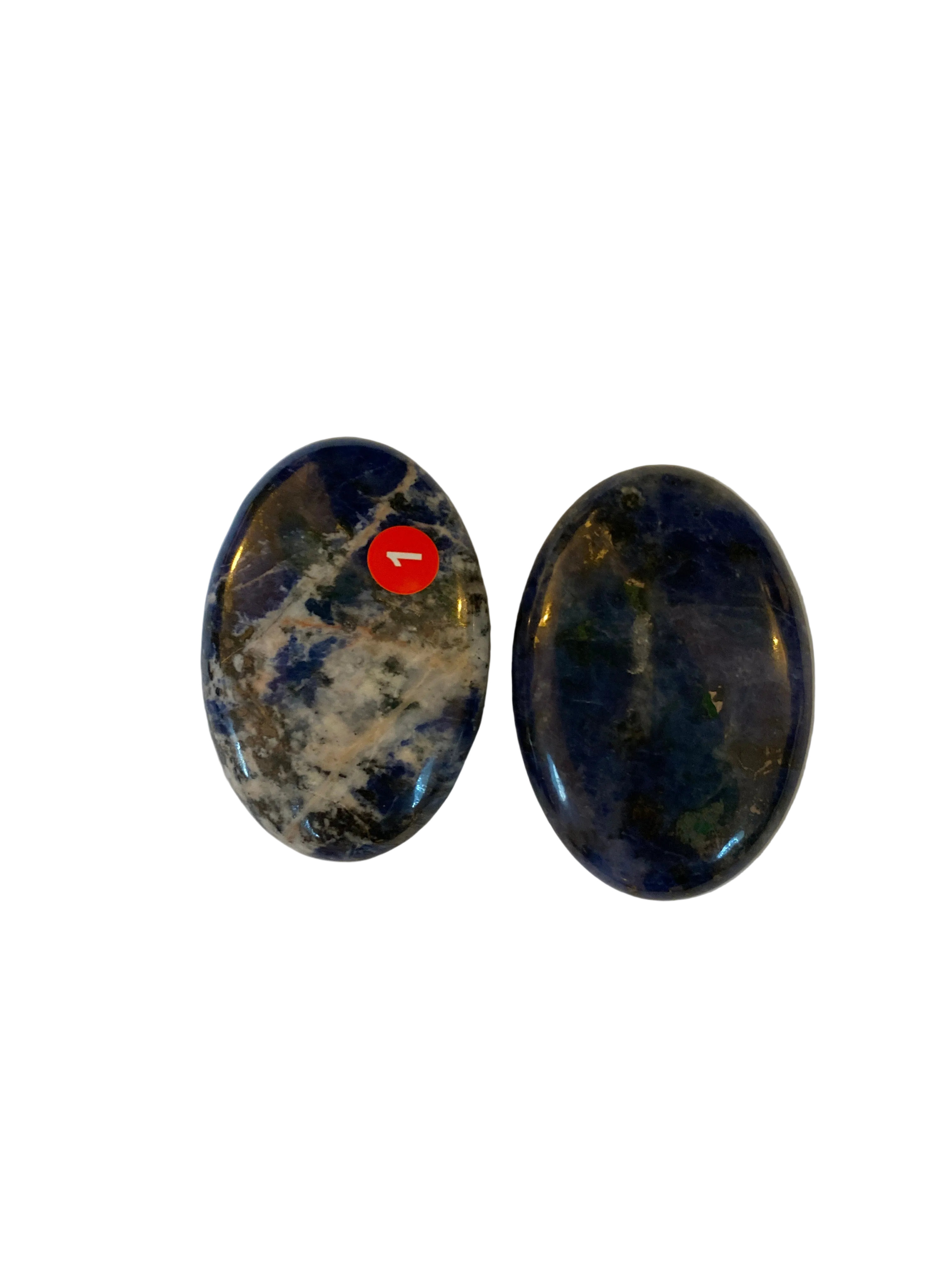 Sodalite Palm Stone - 2.5 inch