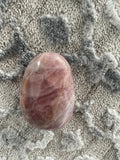 Lavender Quartz Palm Stone - 3 inch