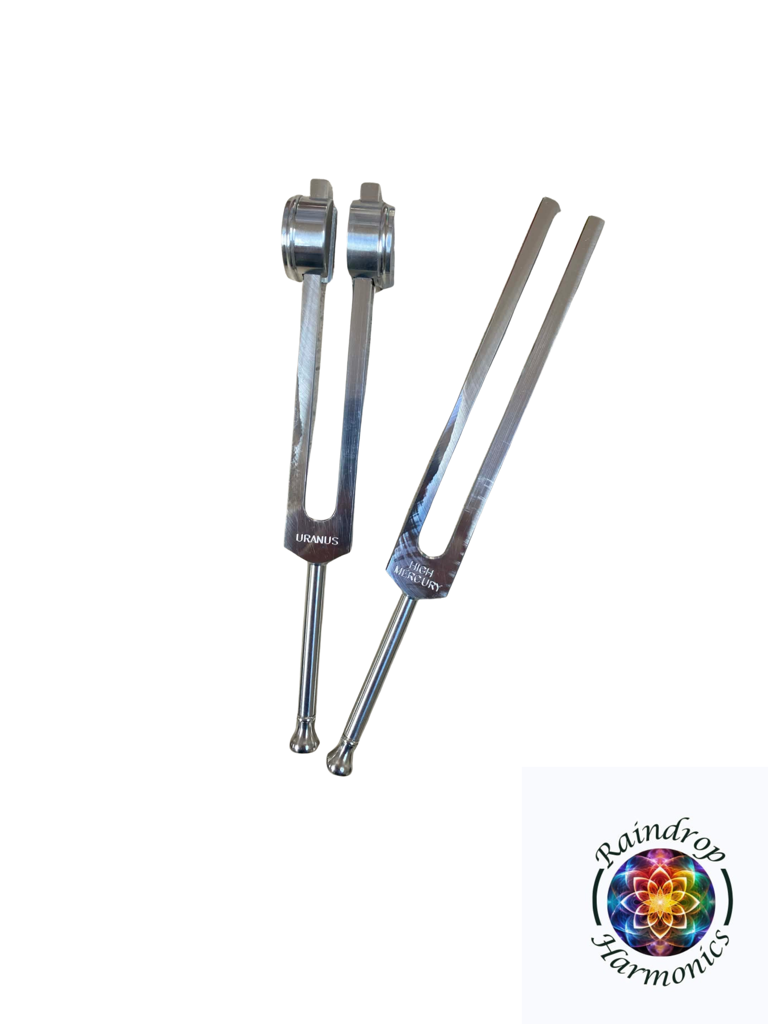 Brain Set - 2 Tuning Forks (High Mercury, Uranus)