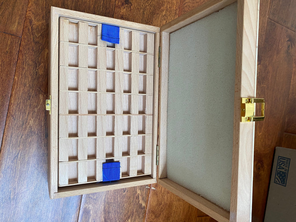 Wooden Storage Box for Color Light Therapy tools