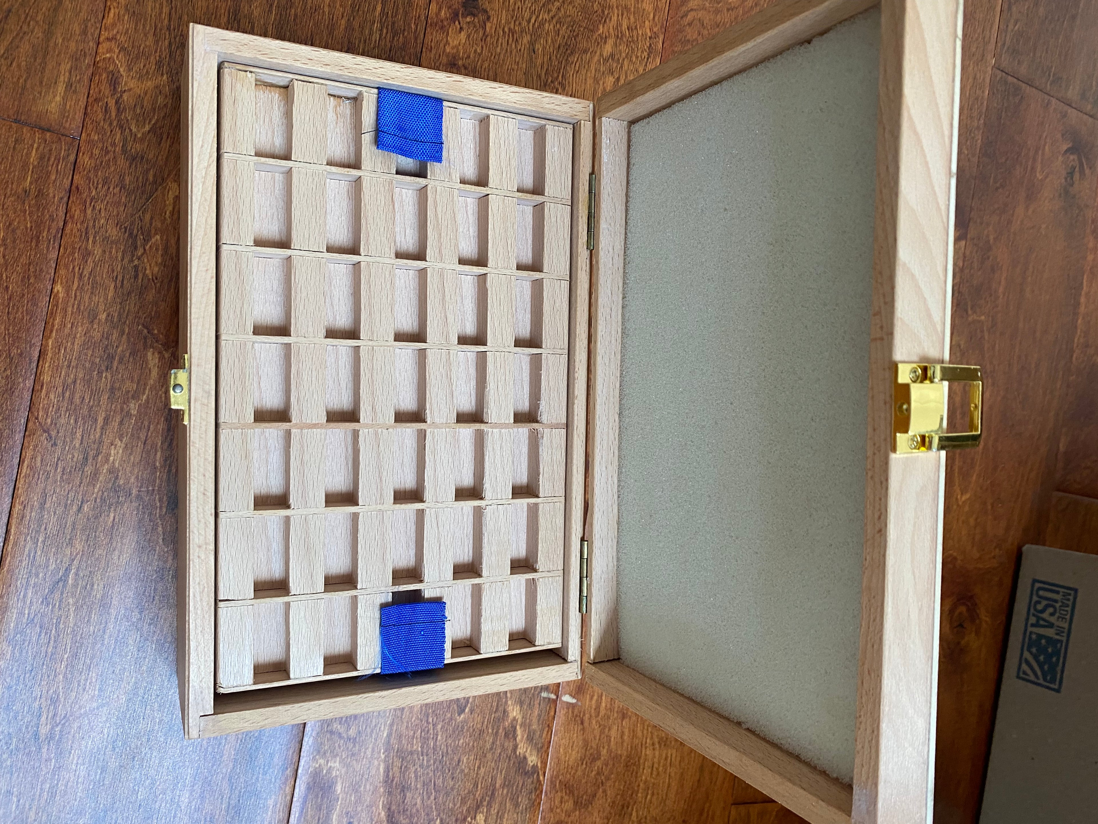 Wooden Storage Box for Color Light Therapy tools