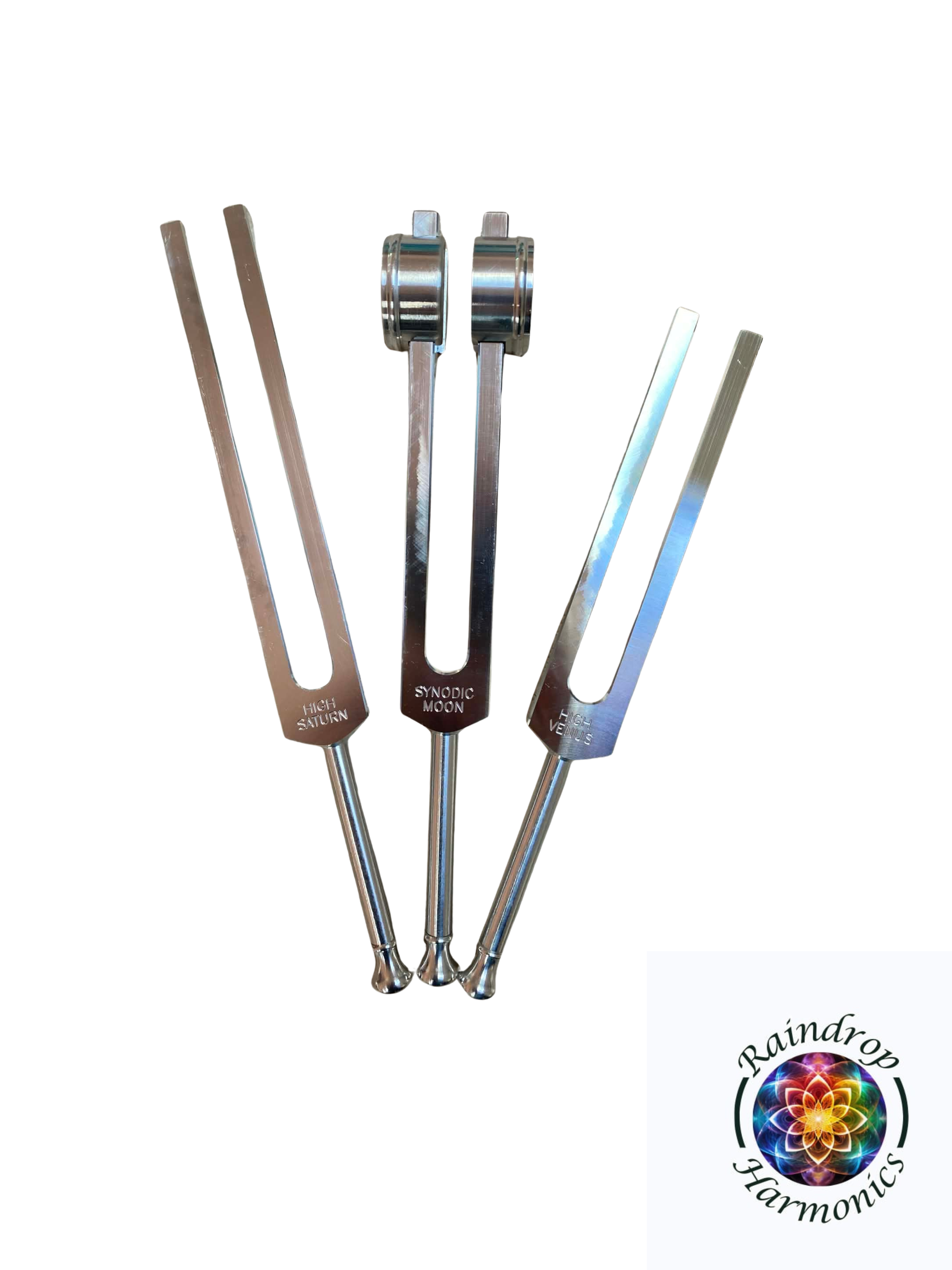 Hormones Set - 3 Tuning Forks (High Saturn, High Synodic Moon, High Venus)