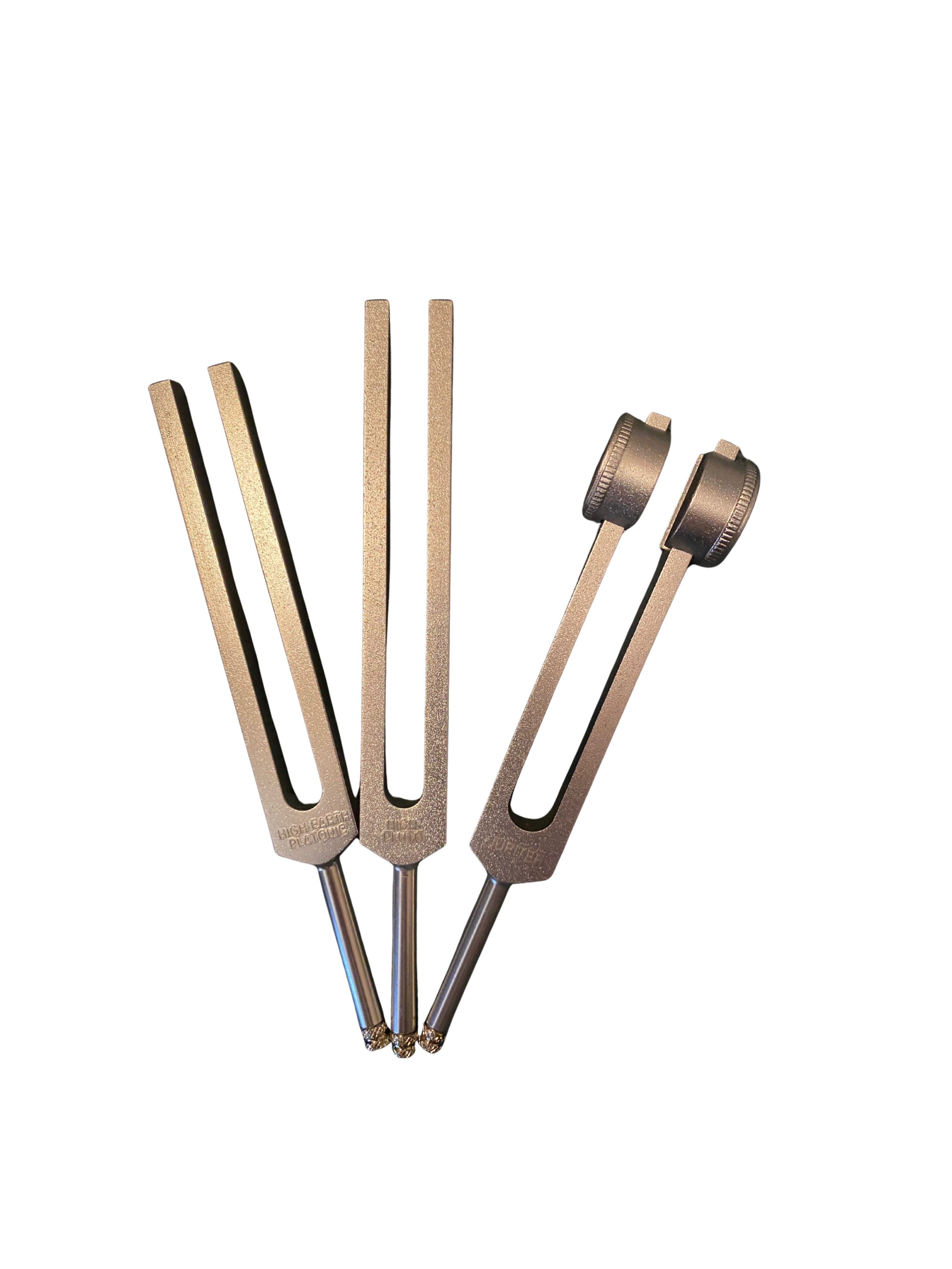 Liver Set - 3 Tuning Forks (High Platonic Earth, High Pluto, Jupiter) AromaSounds