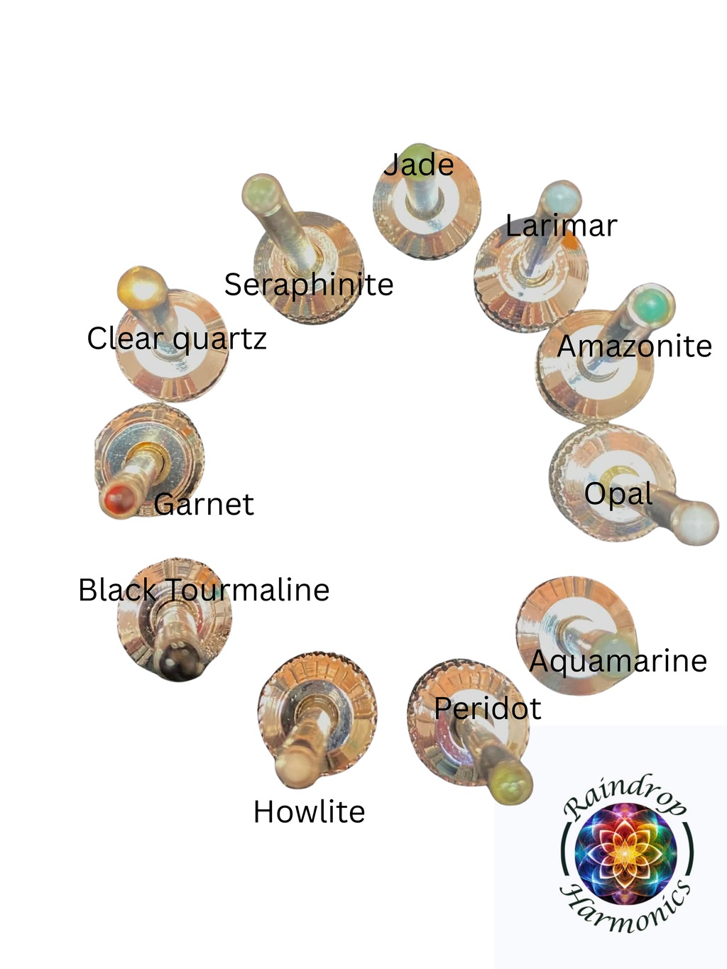 AromaSounds Auricular Gemtip for Tuning Forks