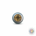 8mm Citrine Faceted Gemstone Tip