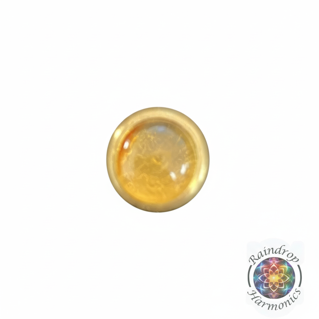 12mm Amber Gemstone Tip